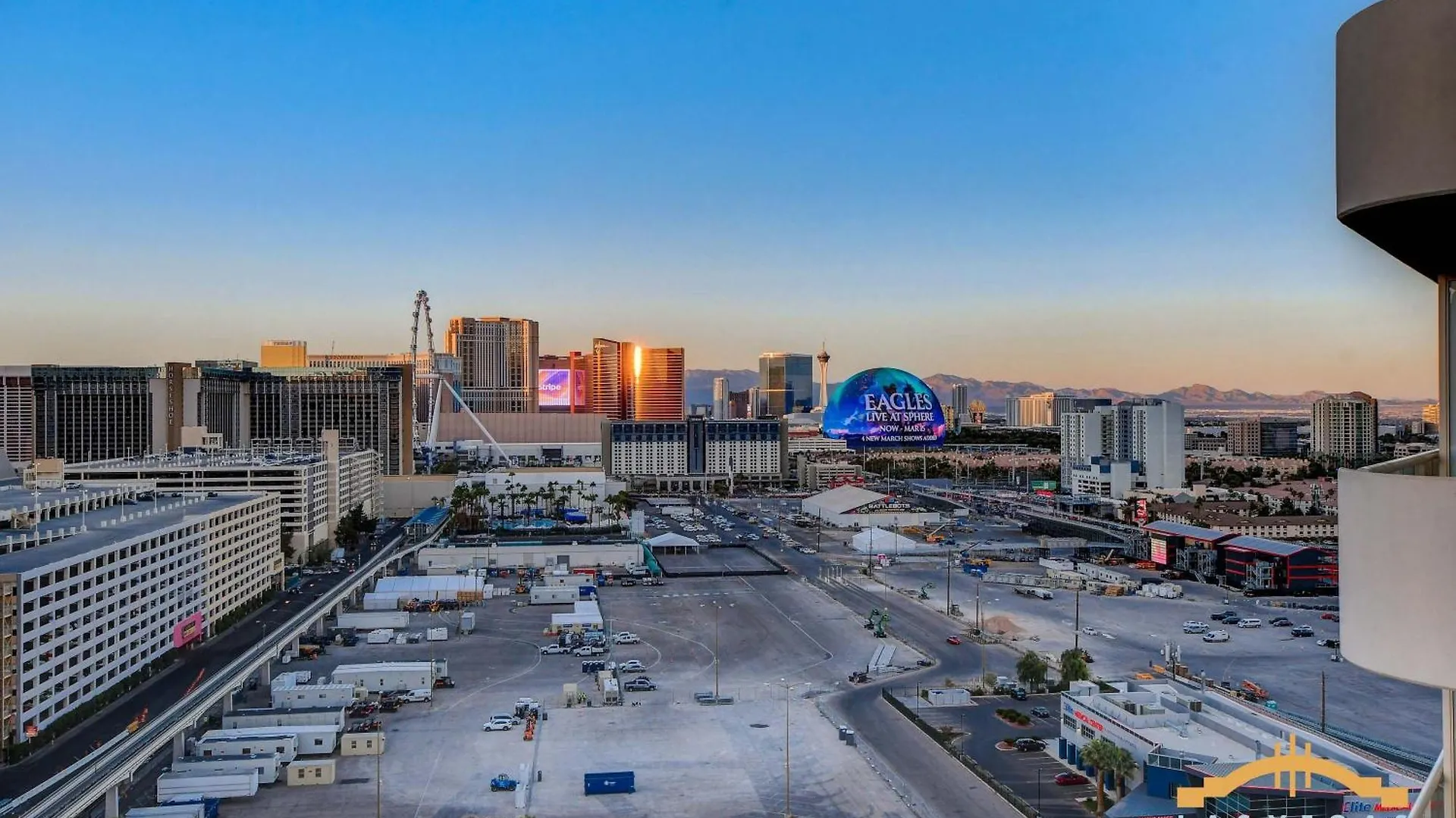 Mgm Signature-17-801 1Br2Ba F1 Strip View Balcony Las Vegas 0*,