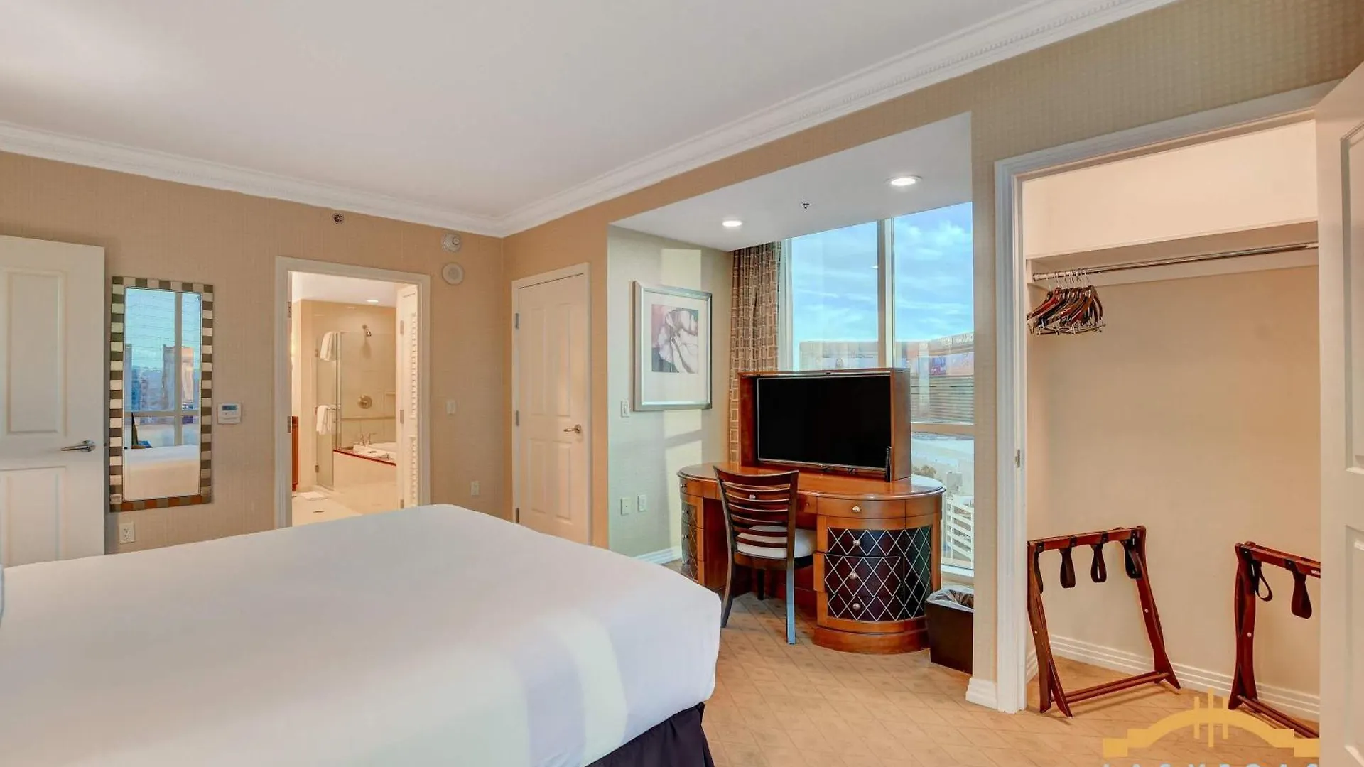 Vakantiehuis Mgm Signature-17-801 1Br2Ba F1 Strip View Balcony Las Vegas