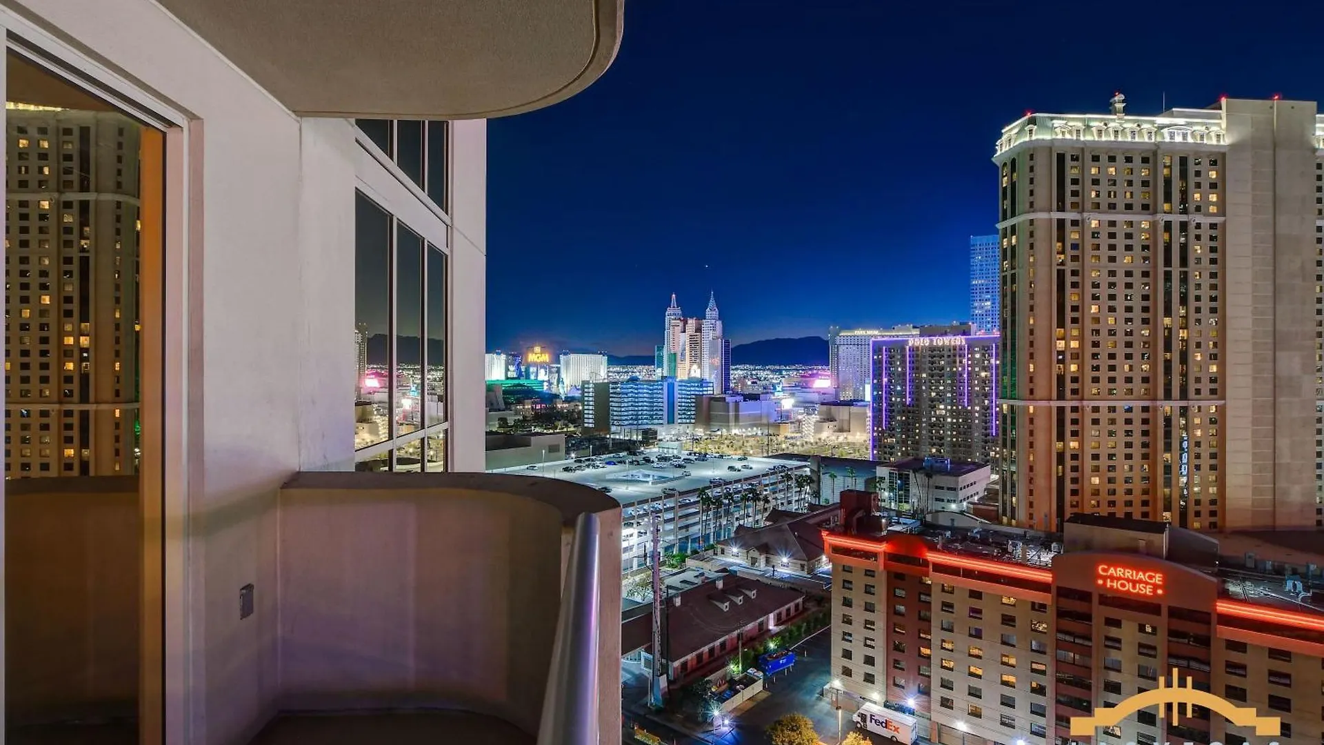 Mgm Signature-17-801 1Br2Ba F1 Strip View Balcony Las Vegas Holiday home