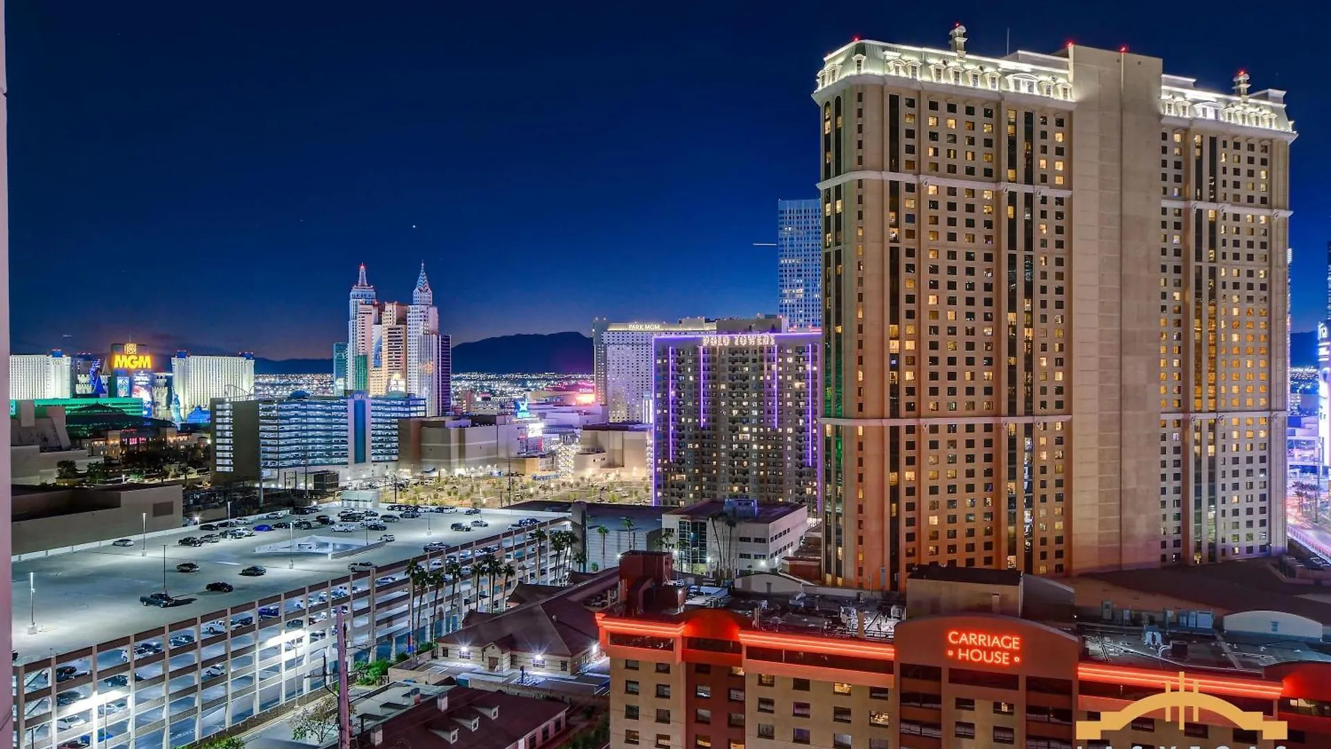 Mgm Signature-17-801 1Br2Ba F1 Strip View Balcony Las Vegas