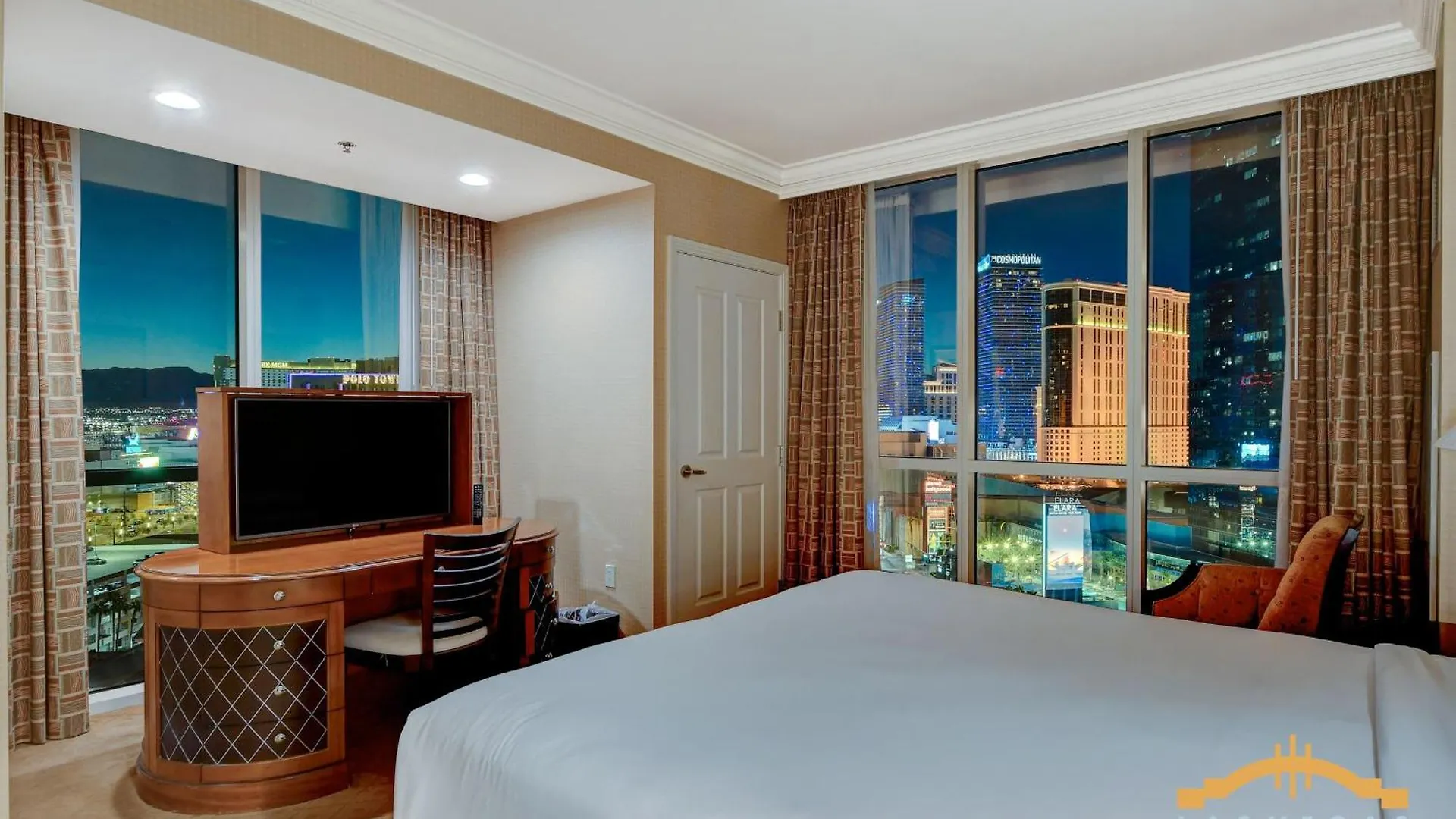 Mgm Signature-17-801 1Br2Ba F1 Strip View Balcony Las Vegas